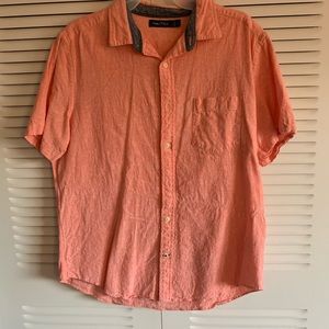 MENS L Nautica button up polo shirt